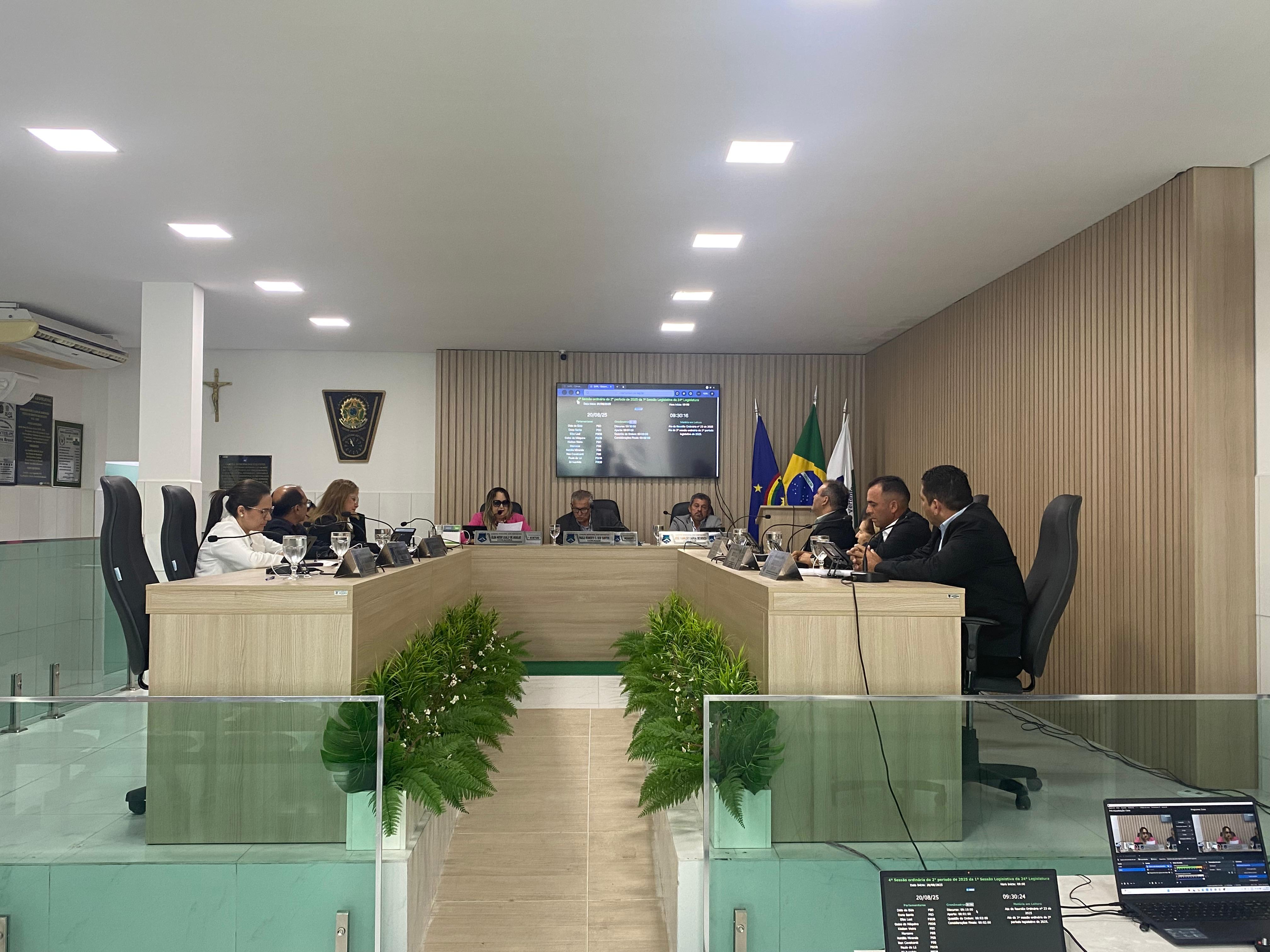 Plenário da Câmara: implantado o voto eletrônico no painel 